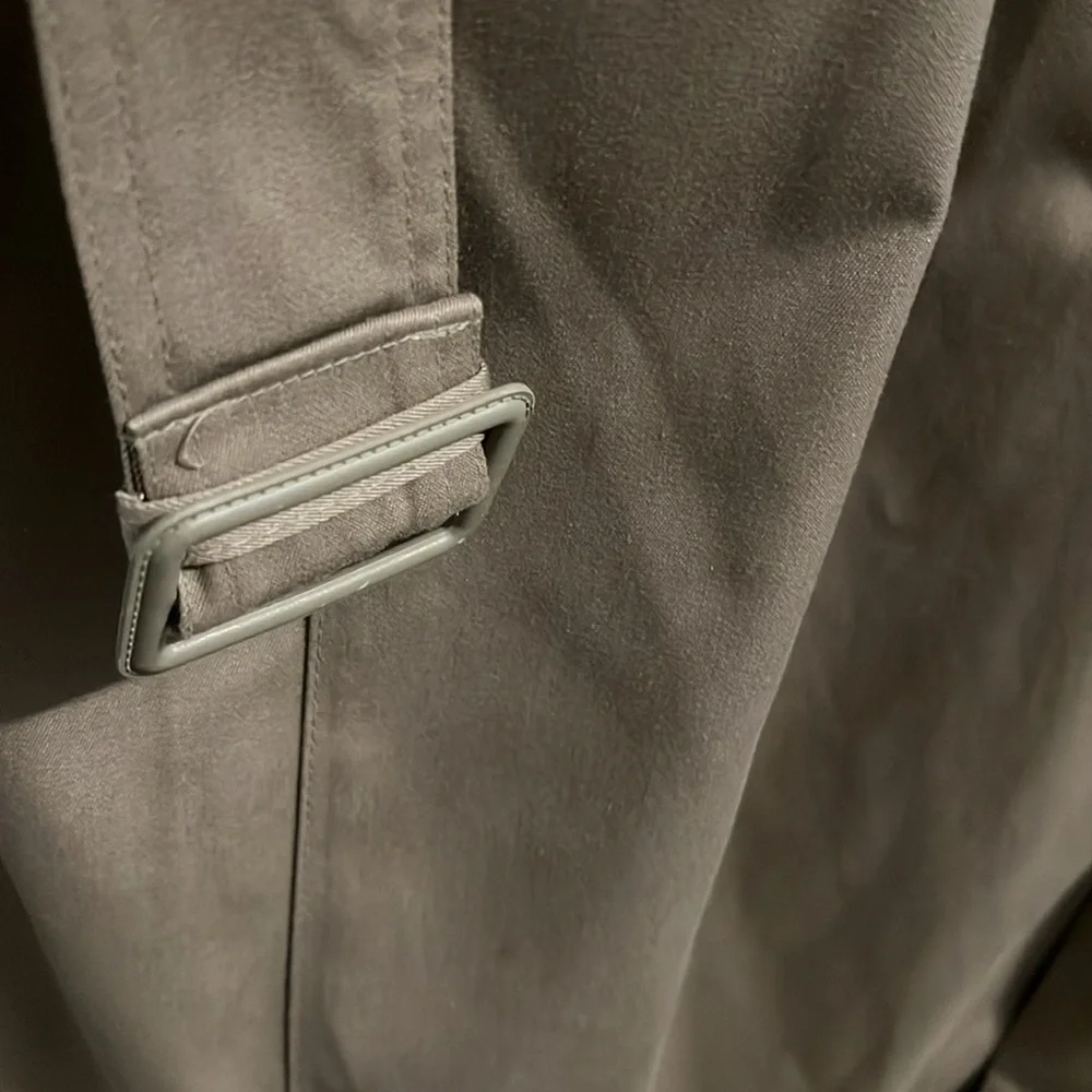 Stratojak Men’s Zipout Liner Trench Coat Size 46 X Long - Picture 9 of 12